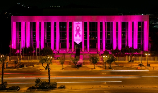 Estee Lauder Companies Illumination 2020 _Megaro Mousikis Athinon-(c) Panoulis