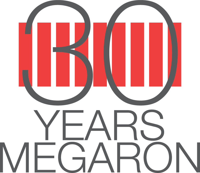 MEGARON 30 YEARS logo