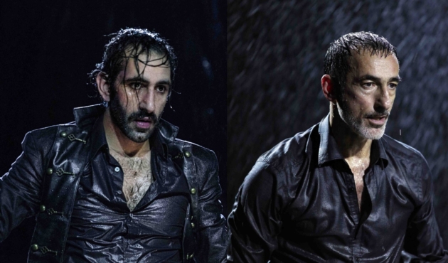 2_Dimitris Papaioannou and Haris Fragoulis will be sharing the leading part in the additional performances announced at Megaron_INK (2020)_photo by Julian Mommert (left) + Alexander Papa (right)_20221130_JCM_3844