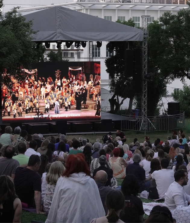 Προβολές Κήπος του Μεγάρου