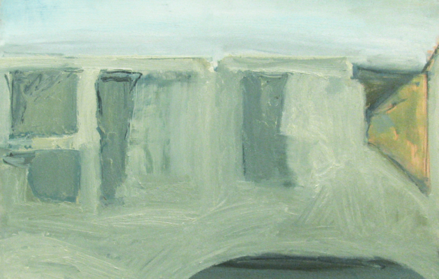 ΑΝΝΕΧ Μ – ΚΑΣΑΠΗΣ – Κυματοθραύστης που χαμογελάει Λάδι σε ξύλο. 40×50 εκ 2023